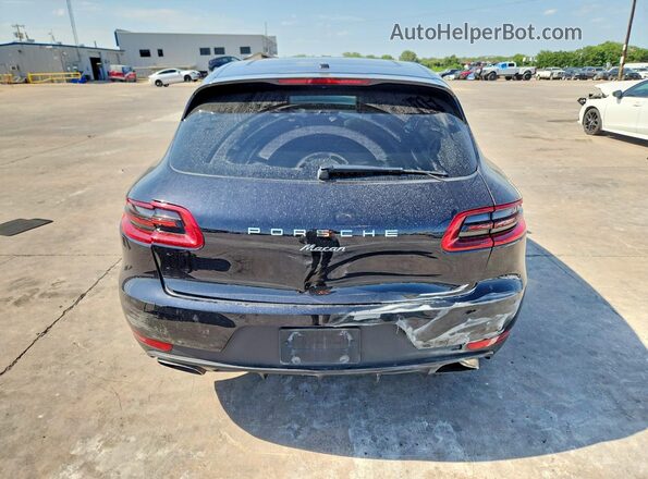 WP1AA2A59JLB13810 2018 PORSCHE MACAN Black Հետևի տեսք