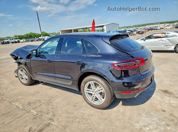 WP1AA2A59JLB13810 2018 PORSCHE MACAN Black Հետևի ձախ