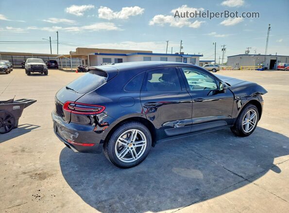 WP1AA2A59JLB13810 2018 PORSCHE MACAN Black Հետևի աջ
