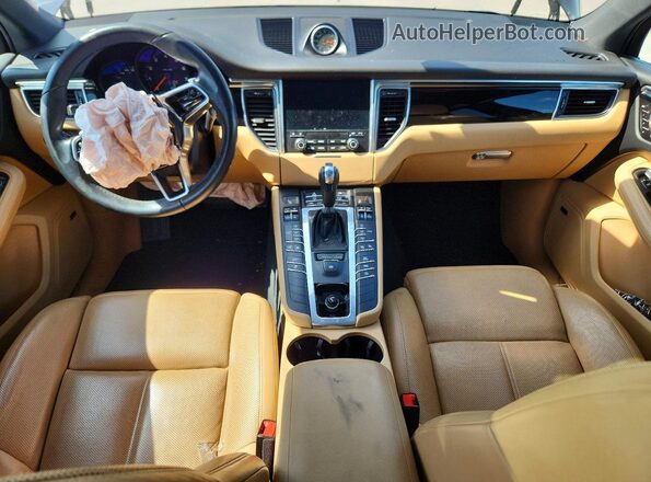 WP1AA2A59JLB13810 2018 PORSCHE MACAN Black Առջևի վահանակի տեսք