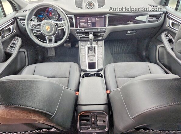 WP1AA2A59KLB00217 2019 PORSCHE MACAN Silver Widok deski rozdzielczej