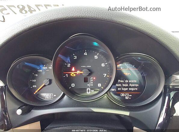 WP1AA2A59LLB00865 2020 PORSCHE MACAN White Հետևի նստատեղերի տեսք