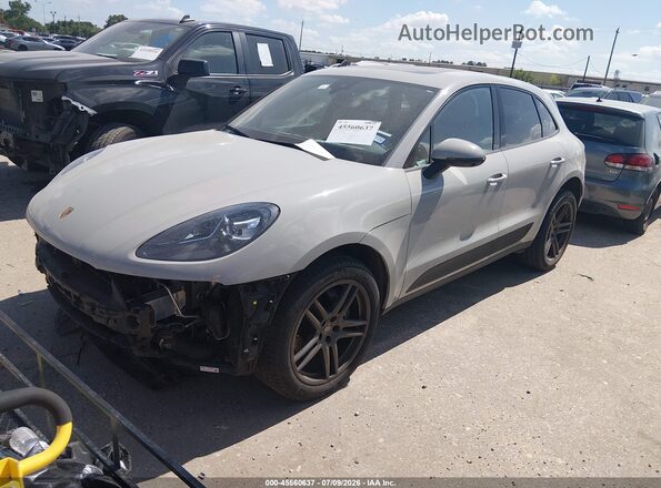 WP1AA2A59MLB08465 2021 PORSCHE MACAN Beige Առջևի ձախ երեք քառորդ տեսարան
