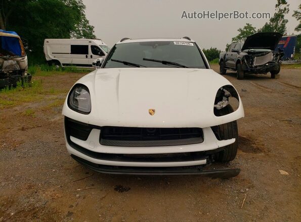 WP1AA2A59NLB03509 2022 PORSCHE MACAN White Widok z przodu
