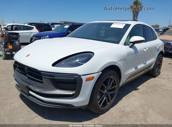 WP1AA2A59PLB16411 2023 PORSCHE MACAN White Vista tres cuartos delantera izquierda