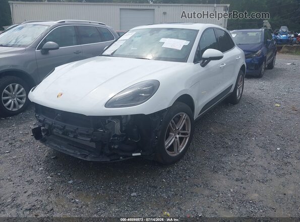 WP1AA2A59SLB00900 2025 PORSCHE MACAN White Vista tres cuartos delantera izquierda