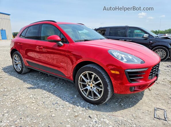 WP1AA2A5XJLB20717 2018 PORSCHE MACAN Red Delantero derecho
