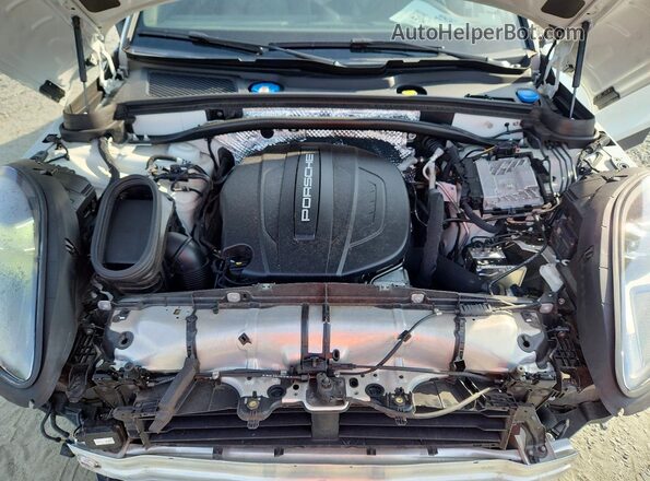 WP1AA2A5XKLB08231 2019 PORSCHE MACAN White უკანა სალონის ხედი