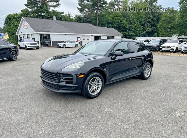 WP1AA2A5XKLB09296 2019 PORSCHE MACAN Black Հետևի ձախ