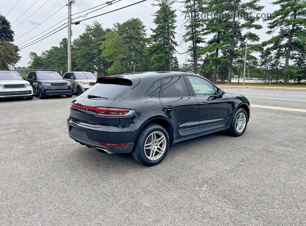 WP1AA2A5XKLB09296 2019 PORSCHE MACAN Black Հետևի աջ