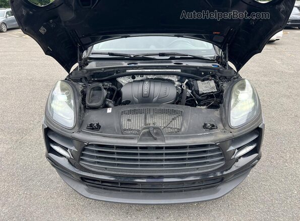 WP1AA2A5XKLB09296 2019 PORSCHE MACAN Black Առջևի վահանակի տեսք