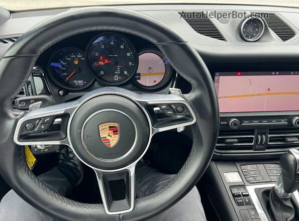 WP1AA2A5XKLB09296 2019 PORSCHE MACAN Black Սալոնի դիմացի տեսք