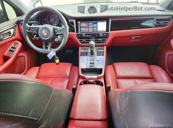 WP1AA2A5XRLB10748 2024 PORSCHE MACAN Black წინა პანელის ხედი
