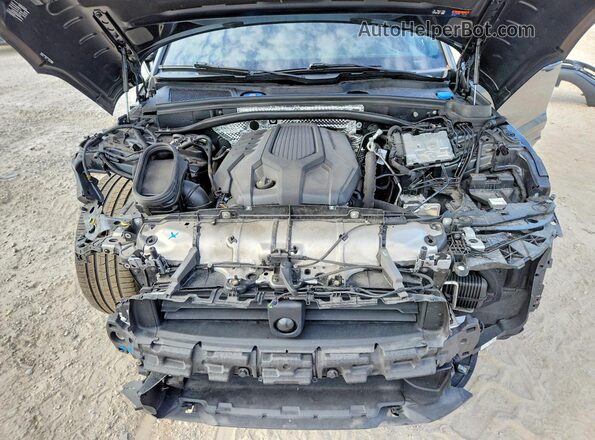 WP1AA2A5XRLB10748 2024 PORSCHE MACAN Black ძრავის განყოფილების ხედი