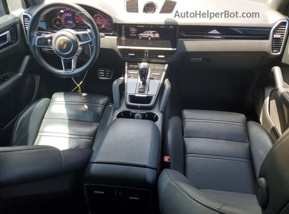 WP1AA2AY0KDA01144 2019 PORSCHE CAYENNE Black Առջևի վահանակի տեսք