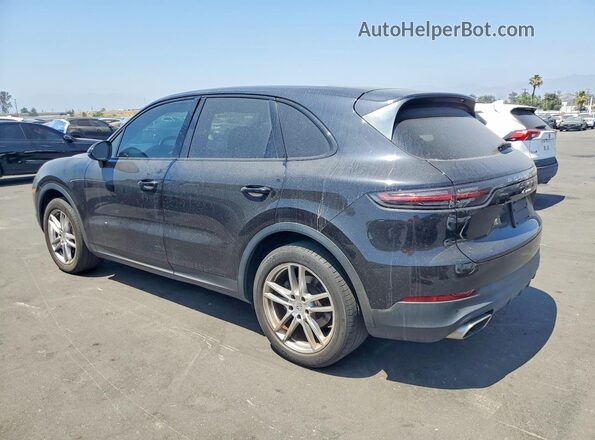 WP1AA2AY0KDA01144 2019 PORSCHE CAYENNE Black Հետևի ձախ