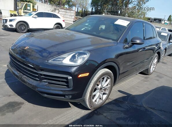 WP1AA2AY0KDA01239 2019 PORSCHE CAYENNE Black Przód lewy