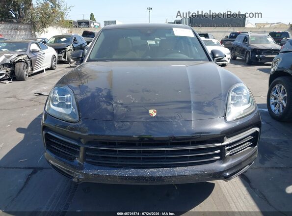 WP1AA2AY0KDA01239 2019 PORSCHE CAYENNE Black Widok wnętrza z tyłu