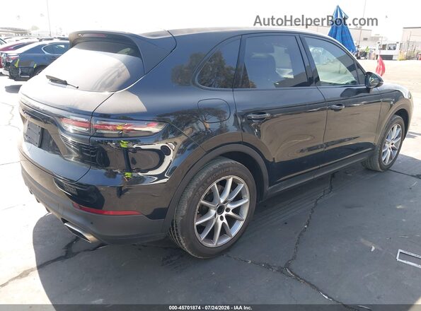 WP1AA2AY0KDA01239 2019 PORSCHE CAYENNE Black Tył prawy