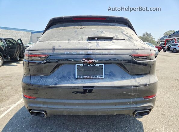 WP1AA2AY0KDA04867 2019 PORSCHE CAYENNE Charcoal Rear view