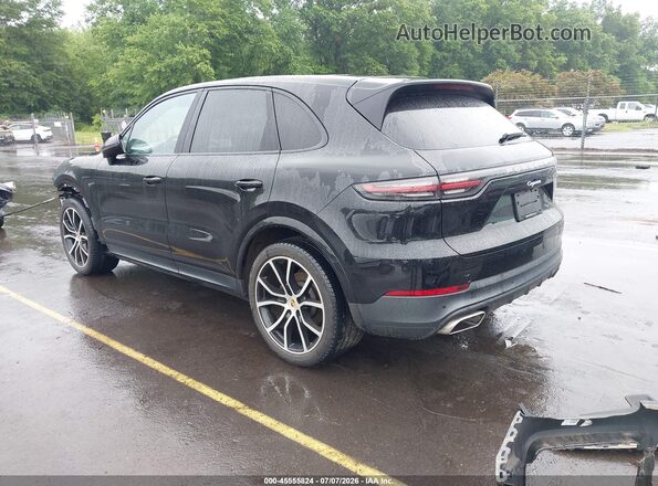 WP1AA2AY0KDA17036 2019 PORSCHE CAYENNE Black Задня ліва чверть