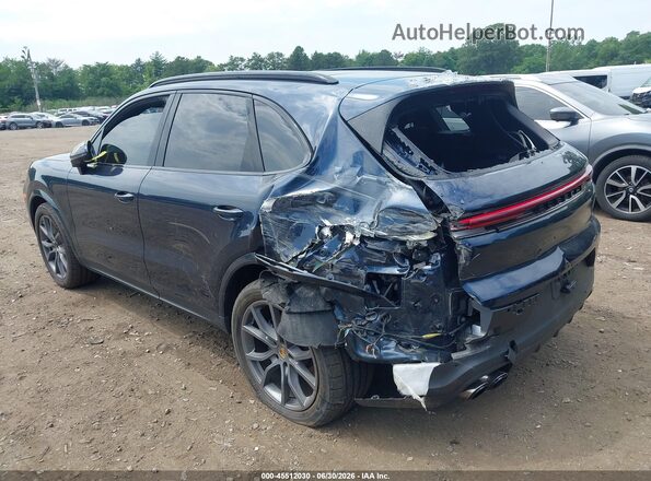 WP1AA2AY0RDA02031 2024 PORSCHE CAYENNE Blue Հետևի ձախ