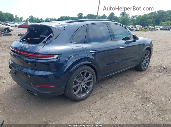 WP1AA2AY0RDA02031 2024 PORSCHE CAYENNE Blue Հետևի աջ