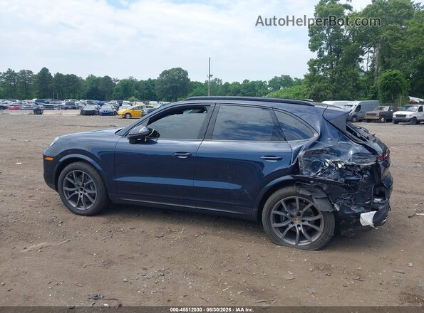 WP1AA2AY0RDA02031 2024 PORSCHE CAYENNE Blue Սալոնի 360 աստիճան տեսք