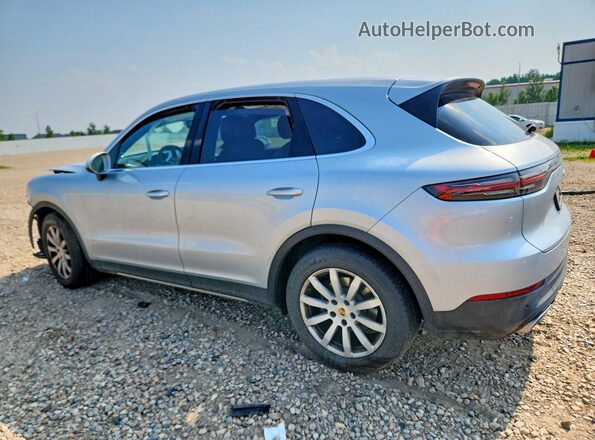 WP1AA2AY1KDA03694 2019 PORSCHE CAYENNE Silver Հետևի ձախ