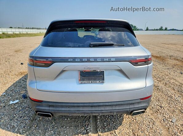 WP1AA2AY1KDA03694 2019 PORSCHE CAYENNE Silver Հետևի տեսք