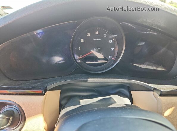 WP1AA2AY1KDA12914 2019 PORSCHE CAYENNE White Vista del cuadro de instrumentos
