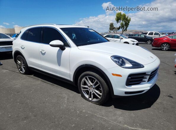 WP1AA2AY1KDA12914 2019 PORSCHE CAYENNE White Delantero derecho