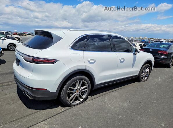 WP1AA2AY1KDA12914 2019 PORSCHE CAYENNE White Trasero derecho