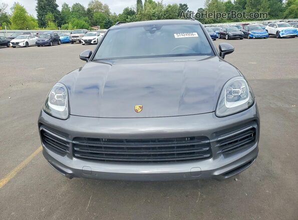WP1AA2AY1NDA04400 2022 PORSCHE CAYENNE Gray Դիմացի տեսք