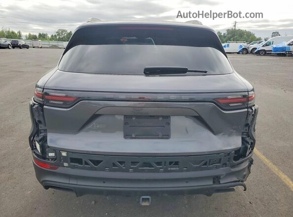 WP1AA2AY1NDA04400 2022 PORSCHE CAYENNE Gray Հետևի տեսք
