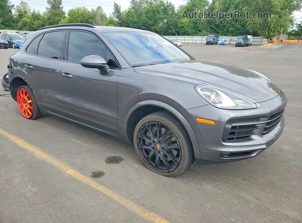 WP1AA2AY1NDA04400 2022 PORSCHE CAYENNE Gray Առջևի աջ