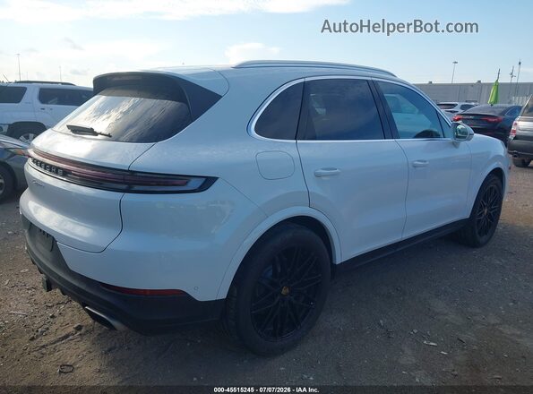 WP1AA2AY1RDA13958 2024 PORSCHE CAYENNE White Rear right