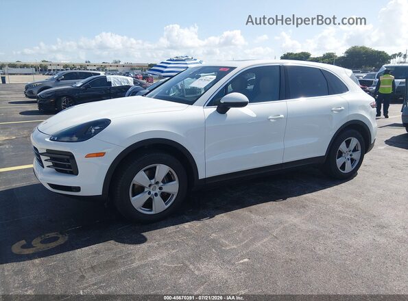 WP1AA2AY2KDA05213 2019 PORSCHE CAYENNE White Przód lewy