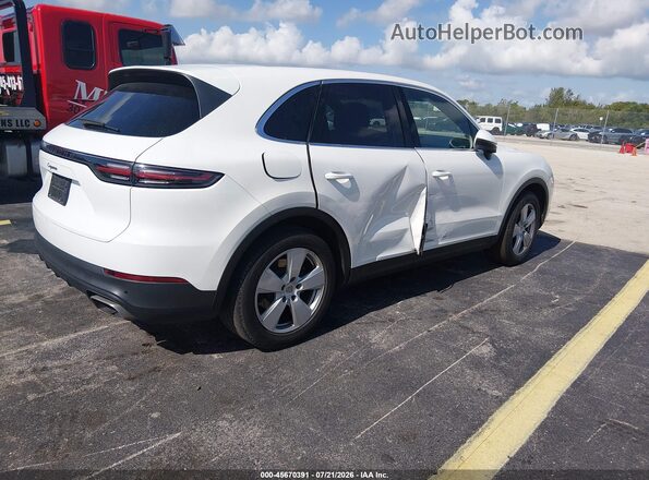 WP1AA2AY2KDA05213 2019 PORSCHE CAYENNE White Tył prawy