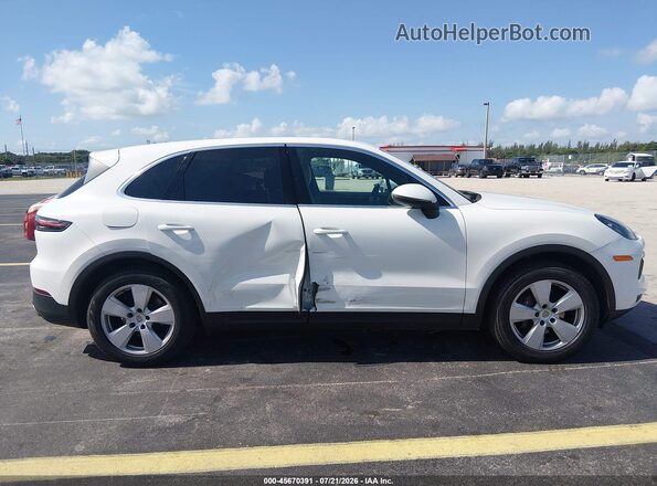 WP1AA2AY2KDA05213 2019 PORSCHE CAYENNE White Widok z przodu