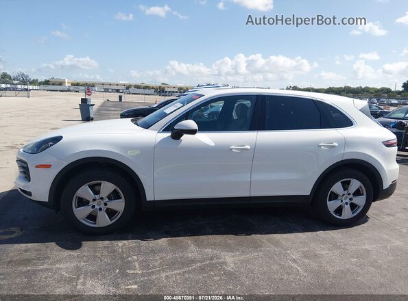 WP1AA2AY2KDA05213 2019 PORSCHE CAYENNE White Widok wnętrza 360 stopni