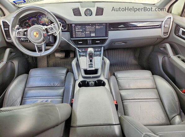 WP1AA2AY2KDA05230 2019 PORSCHE CAYENNE White წინა პანელის ხედი