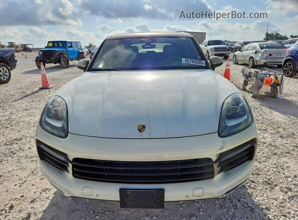 WP1AA2AY2KDA05230 2019 PORSCHE CAYENNE White წინა ხედი