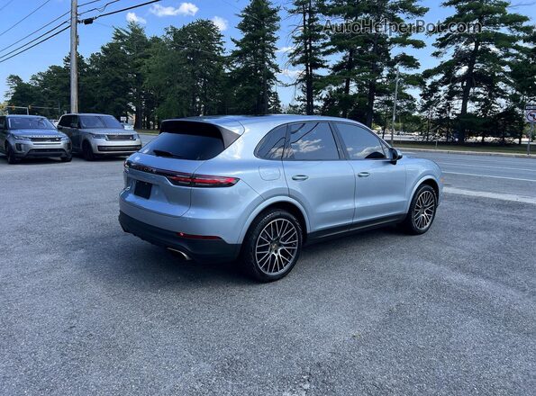 WP1AA2AY2LDA09828 2020 PORSCHE CAYENNE Silver Առջևի աջ