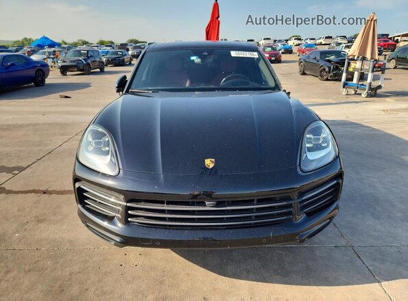 WP1AA2AY2NDA05412 2022 PORSCHE CAYENNE Black Front view