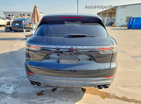 WP1AA2AY2NDA05412 2022 PORSCHE CAYENNE Black Rear view