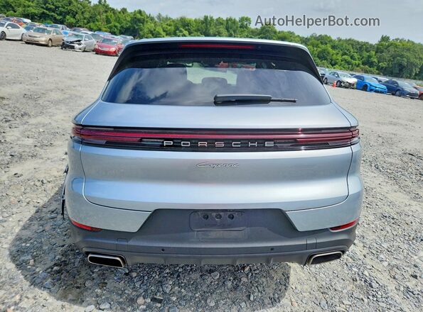 WP1AA2AY2RDA05075 2024 PORSCHE CAYENNE Серебряный Вид сзади