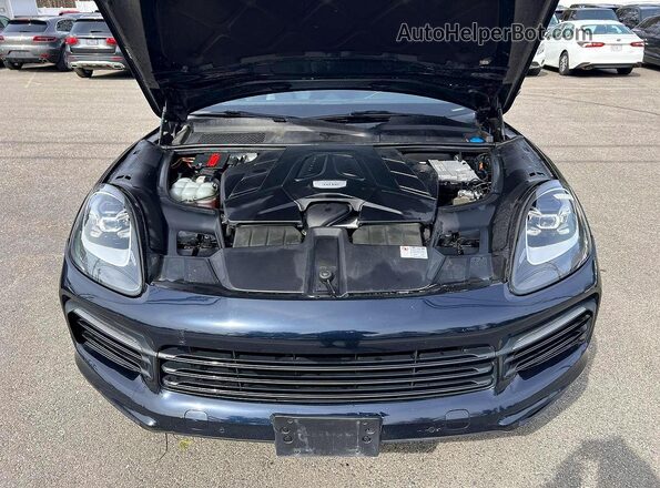 WP1AA2AY3KDA00814 2019 PORSCHE CAYENNE Blue Widok deski rozdzielczej
