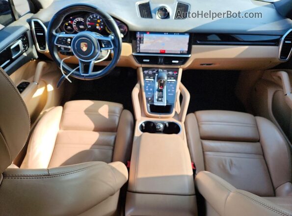 WP1AA2AY3KDA07441 2019 PORSCHE CAYENNE Черный Вид панели приборов