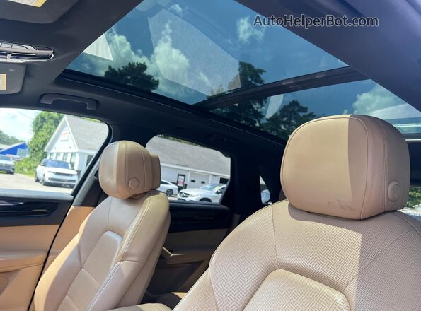 WP1AA2AY3LDA00801 2020 PORSCHE CAYENNE Синий Вид задних сидений